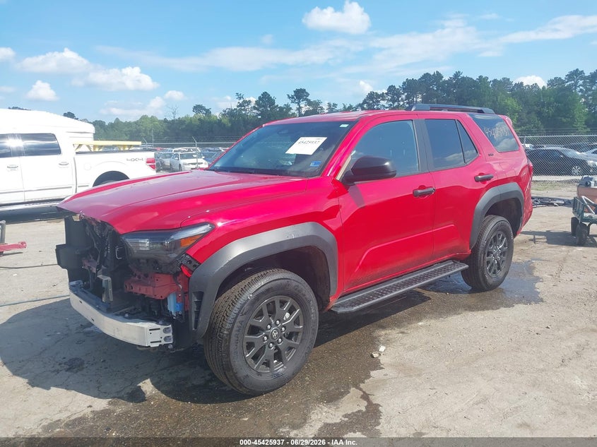2025 Toyota 4runner VIN JTEVA5BR6S5017687 IAAI salvage auction — FRONT END, Salvage (Minnesota), sold $19,100 on 2026-08-01 (photo 2)