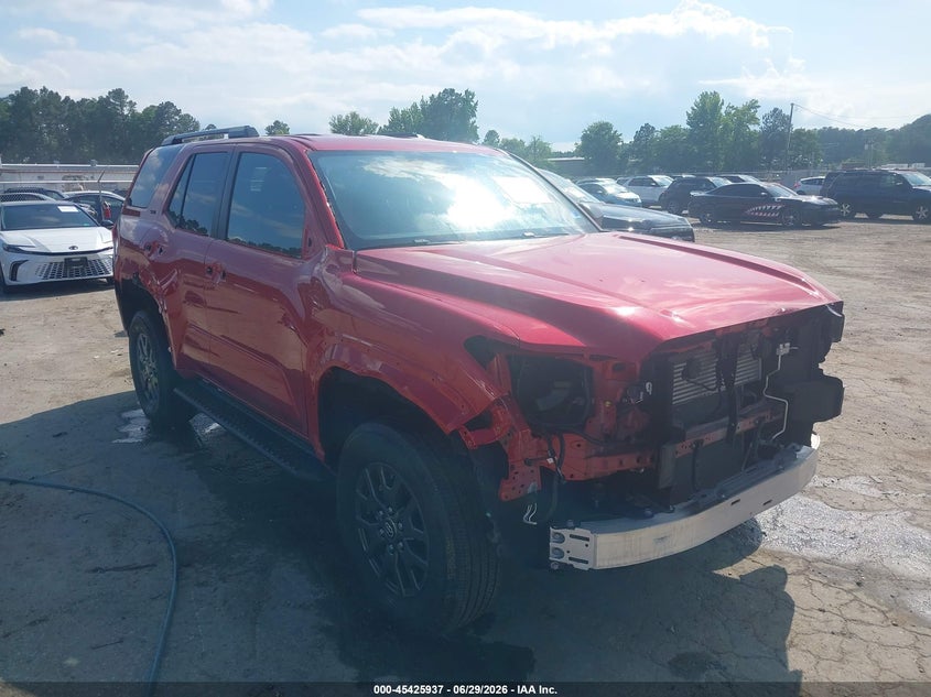 2025 Toyota 4runner VIN JTEVA5BR6S5017687 IAAI salvage auction — FRONT END, Salvage (Minnesota), sold $19,100 on 2026-08-01 (photo 6)