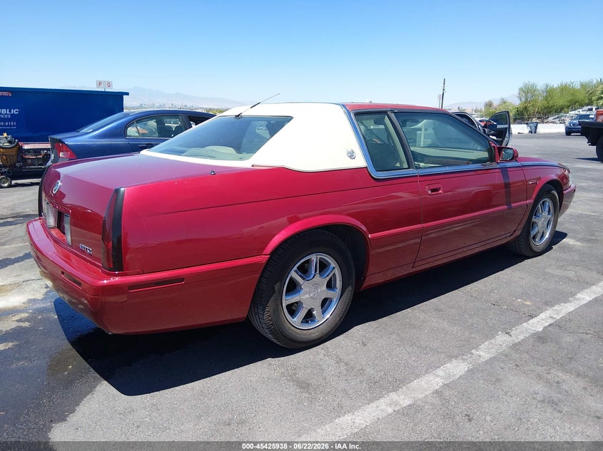 1999 Cadillac Eldorado VIN 1G6ET1296XU609324 IAAI salvage auction — NORMAL WEAR, Clear (Arizona), sold $250 on 2026-07-24 (photo 4)