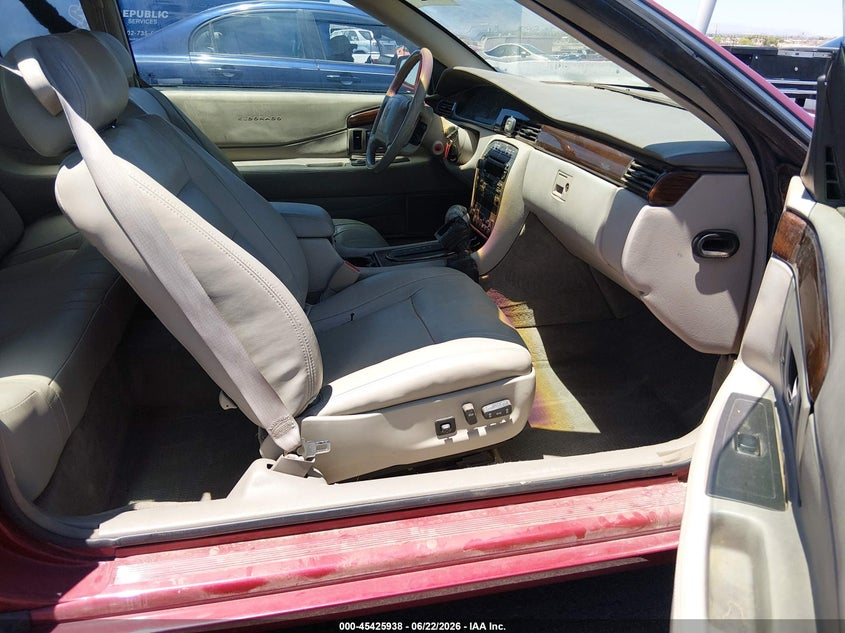 1999 Cadillac Eldorado VIN 1G6ET1296XU609324 IAAI salvage auction — NORMAL WEAR, Clear (Arizona), sold $250 on 2026-07-24 (photo 5)