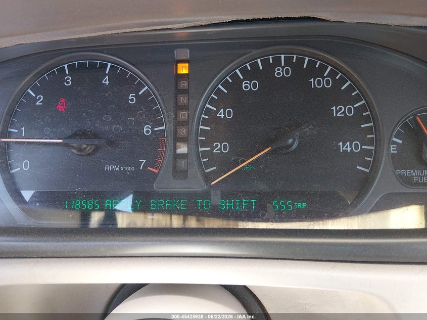 1999 Cadillac Eldorado VIN 1G6ET1296XU609324 IAAI salvage auction — NORMAL WEAR, Clear (Arizona), sold $250 on 2026-07-24 (photo 7)