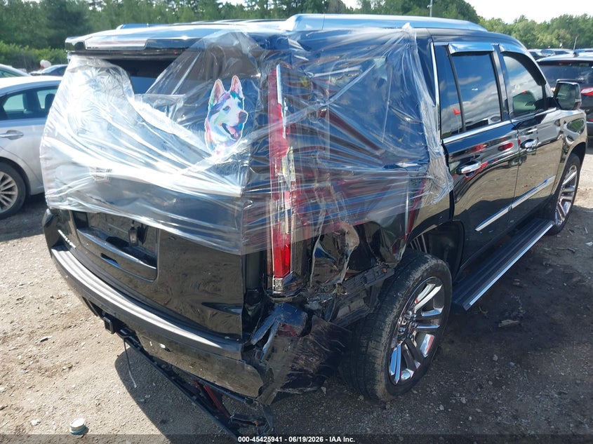2019 Cadillac Escalade VIN 1GYS4CKJ1KR305598 IAAI salvage auction — RIGHT REAR, Salvage (Massachusetts), sold $9,750 on 2026-08-21 (photo 6)