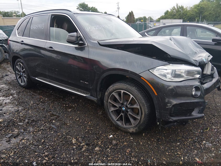 2015 BMW X5 VIN 5UXKR0C55F0P17734 IAAI salvage auction — FRONT END, Salvage Title, sold $1,800 on 2026-07-22 (photo 1)