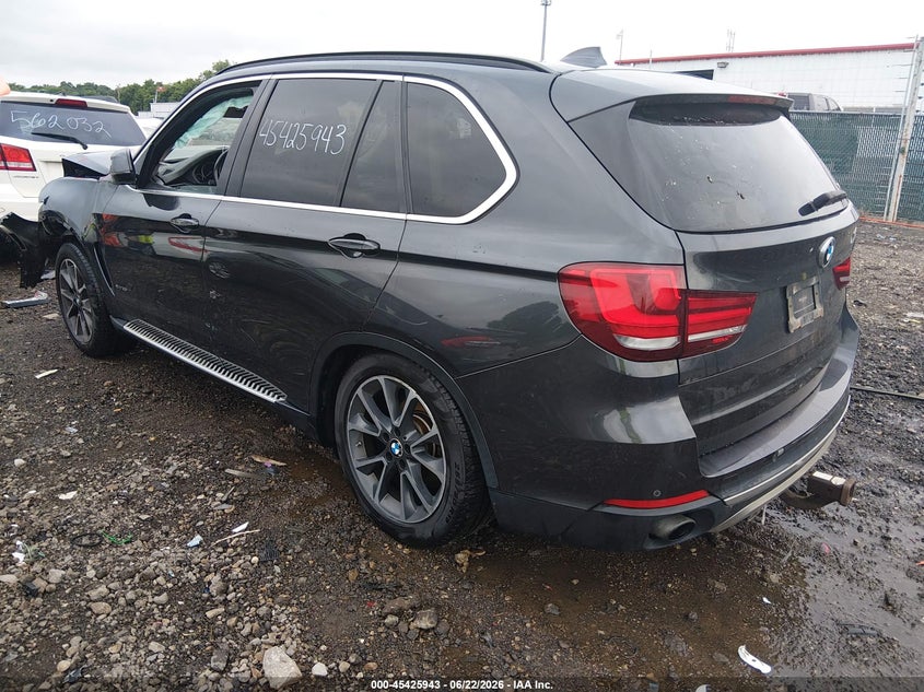 2015 BMW X5 VIN 5UXKR0C55F0P17734 IAAI salvage auction — FRONT END, Salvage Title, sold $1,800 on 2026-07-22 (photo 3)