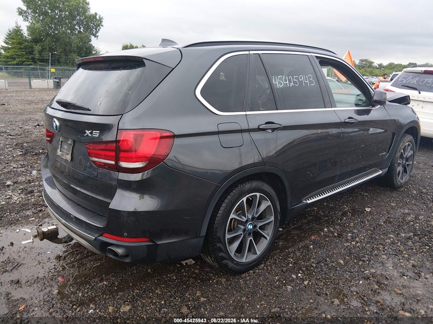 2015 BMW X5 VIN 5UXKR0C55F0P17734 IAAI salvage auction — FRONT END, Salvage Title, sold $1,800 on 2026-07-22 (photo 4)