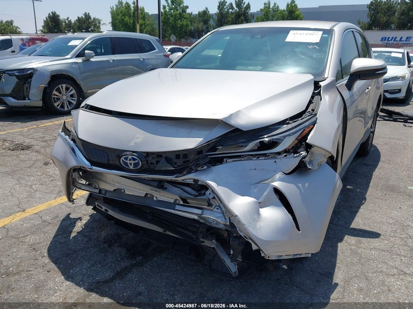 2023 Toyota Venza VIN JTEAAAAH0PJ125270 IAAI salvage auction — FRONT END, Salvage (California), sold $7,825 on 2026-07-20 (photo 6)