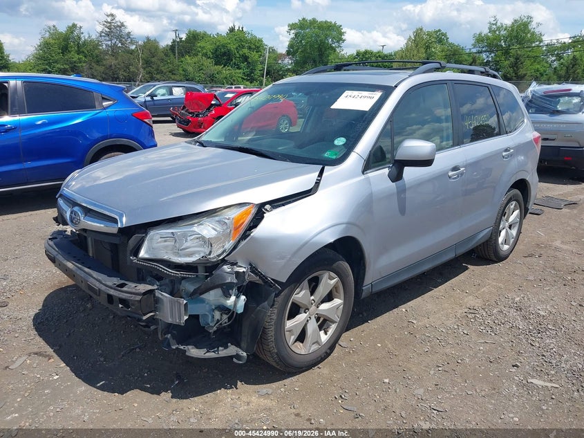 2016 Subaru Forester VIN JF2SJAHC2GH519493 IAAI salvage auction — FRONT END, Salvage Title, sold $925 on 2026-07-16 (photo 2)
