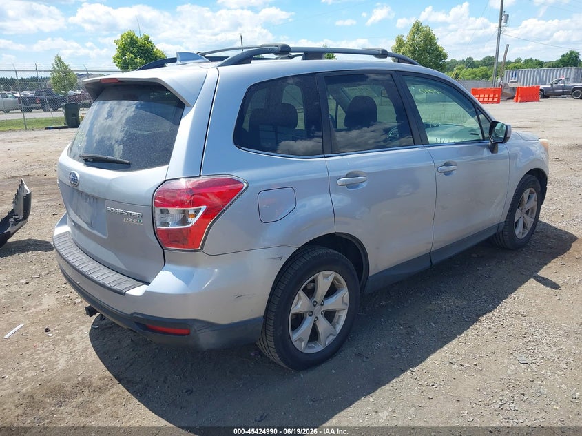 2016 Subaru Forester VIN JF2SJAHC2GH519493 IAAI salvage auction — FRONT END, Salvage Title, sold $925 on 2026-07-16 (photo 4)