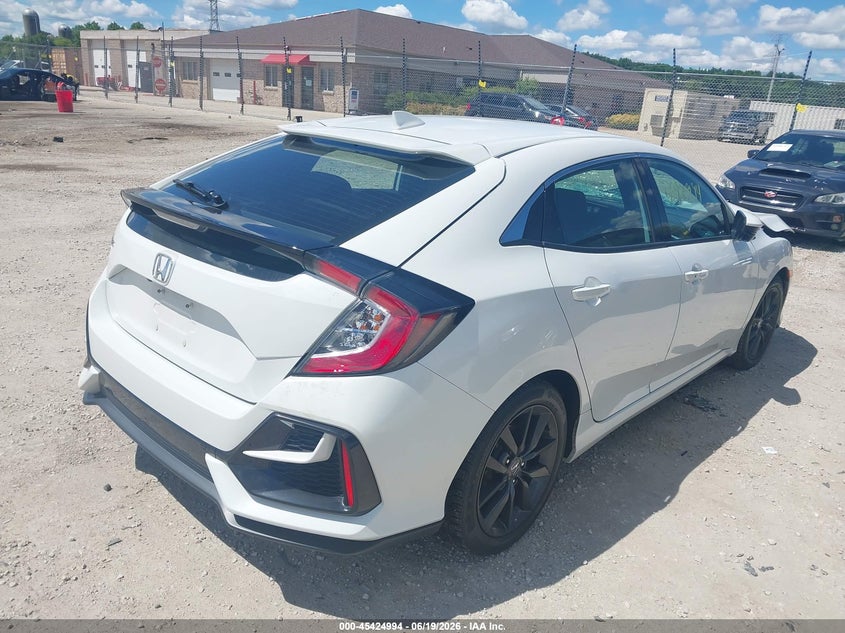 2021 Honda Civic VIN SHHFK7H65MU202540 IAAI salvage auction — FRONT END, Salvage (Indiana), sold $5,100 on 2026-07-31 (photo 4)