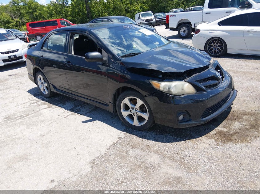 2012 Toyota Corolla VIN 5YFBU4EE2CP043774 IAAI salvage auction — FRONT END, Original (Kentucky), sold $825 on 2026-07-31 (photo 1)