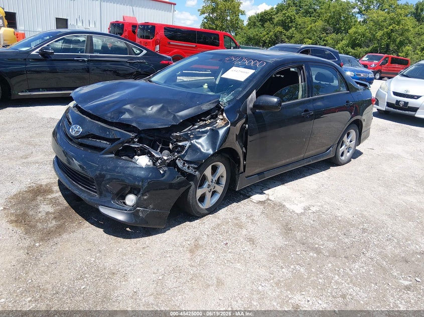 2012 Toyota Corolla VIN 5YFBU4EE2CP043774 IAAI salvage auction — FRONT END, Original (Kentucky), sold $825 on 2026-07-31 (photo 2)