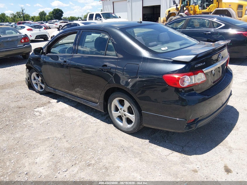 2012 Toyota Corolla VIN 5YFBU4EE2CP043774 IAAI salvage auction — FRONT END, Original (Kentucky), sold $825 on 2026-07-31 (photo 3)