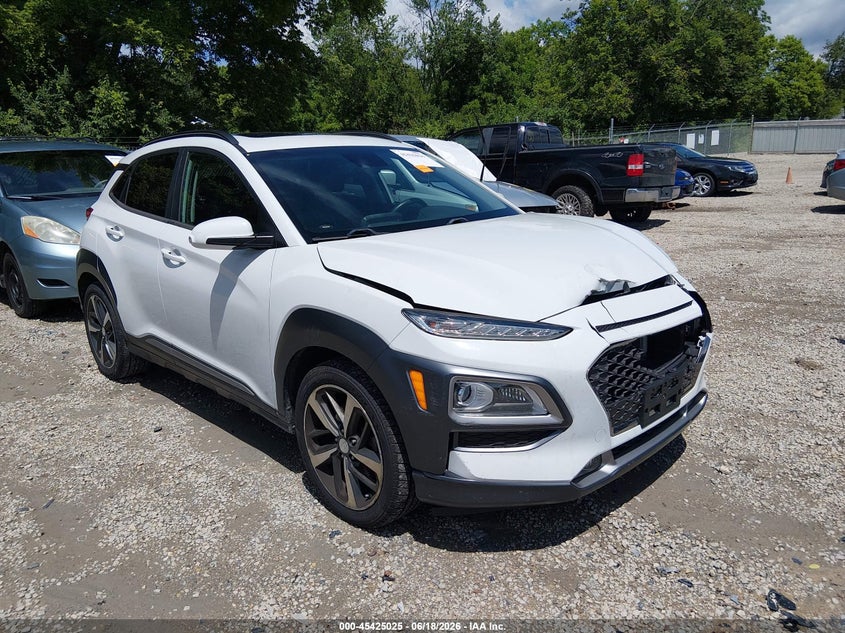 2019 Hyundai Kona VIN KM8K33A58KU198734 IAAI salvage auction — FRONT END, Salvage (Ohio), sold $2,500 on 2026-07-07 (photo 1)