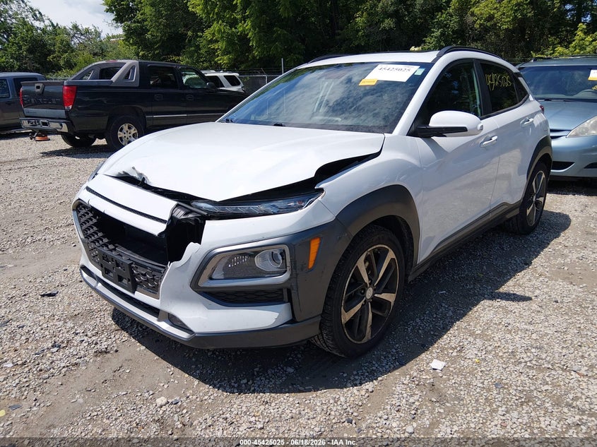 2019 Hyundai Kona VIN KM8K33A58KU198734 IAAI salvage auction — FRONT END, Salvage (Ohio), sold $2,500 on 2026-07-07 (photo 2)