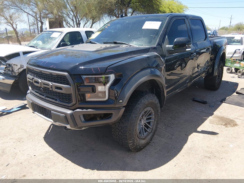 2019 Ford F-150 VIN 1FTFW1RG4KFA63357 IAAI salvage auction — SIDE, Salvage Title, sold $17,400 on 2026-07-30 (photo 2)