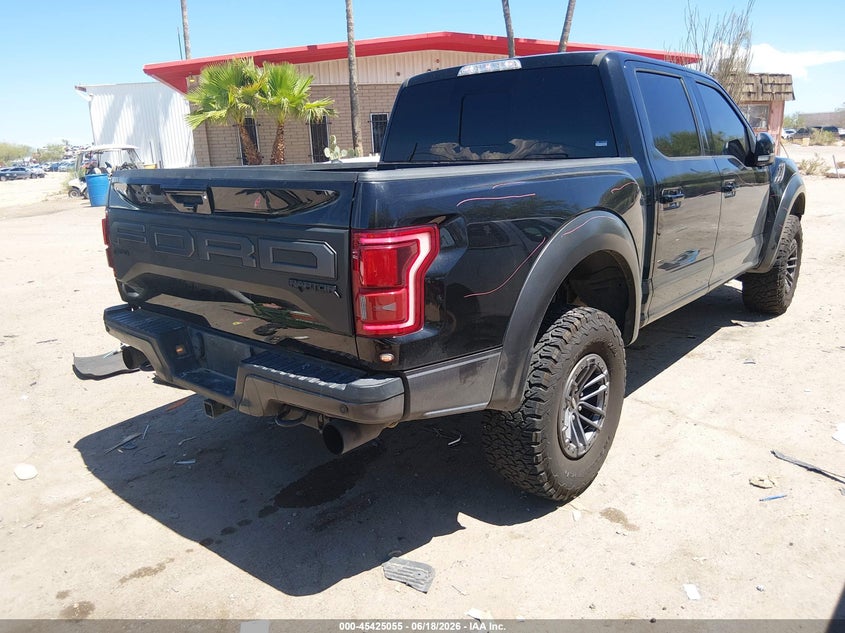 2019 Ford F-150 VIN 1FTFW1RG4KFA63357 IAAI salvage auction — SIDE, Salvage Title, sold $17,400 on 2026-07-30 (photo 4)