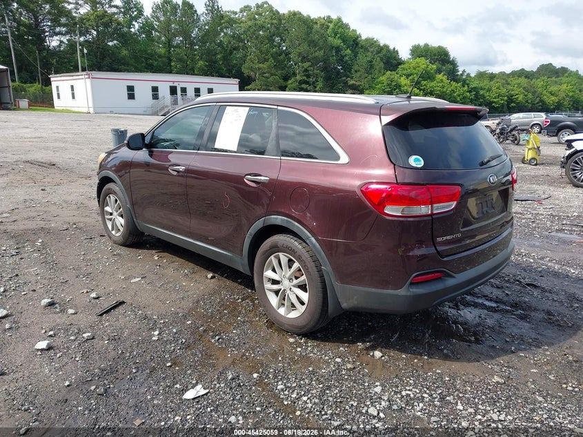 2016 Kia Sorento VIN 5XYPG4A32GG075068 IAAI salvage auction — FRONT END, Salvage (Georgia), sold $1,225 on 2026-07-31 (photo 3)