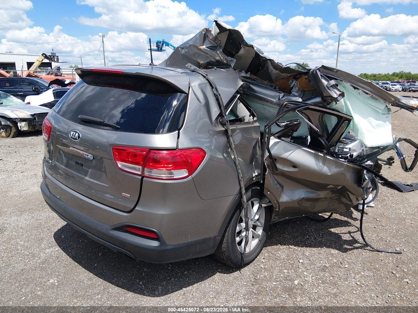 2016 Kia Sorento VIN 5XYPG4A37GG150508 IAAI salvage auction — FRONT END, Salvage Title, sold $550 on 2026-07-22 (photo 4)