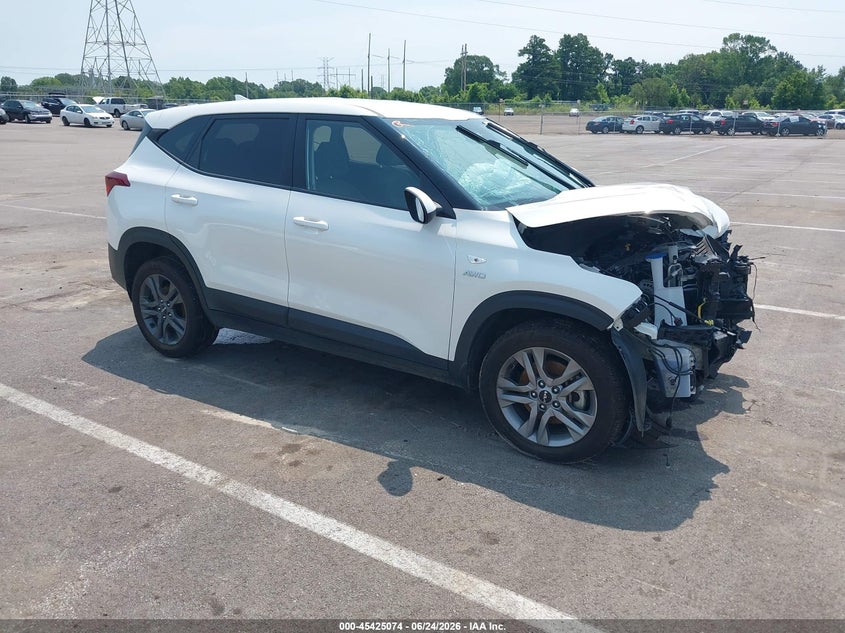 2023 Kia Seltos VIN KNDEPCAA4P7384618 IAAI salvage auction — FRONT END, Salvage (Tennessee), sold $2,050 on 2026-07-07 (photo 1)