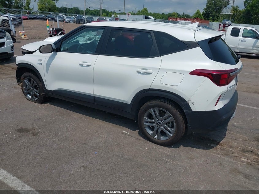 2023 Kia Seltos VIN KNDEPCAA4P7384618 IAAI salvage auction — FRONT END, Salvage (Tennessee), sold $2,050 on 2026-07-07 (photo 3)