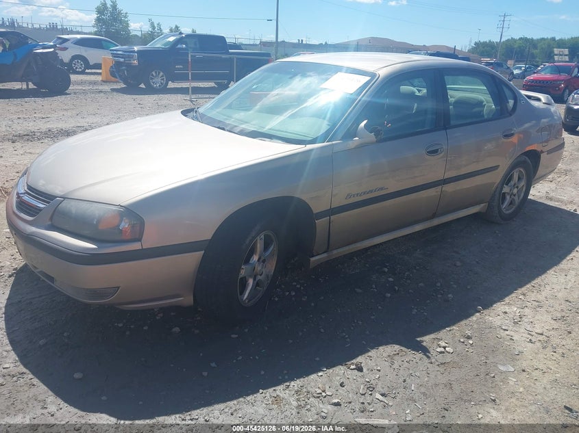 2003 Chevrolet Impala VIN 2G1WH52K939436119 IAAI salvage auction — FRONT END, Clear (Wisconsin), sold $275 on 2026-07-09 (photo 2)