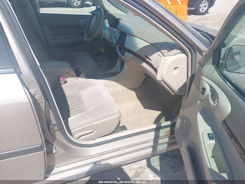 2003 Chevrolet Impala VIN 2G1WH52K939436119 IAAI salvage auction — FRONT END, Clear (Wisconsin), sold $275 on 2026-07-09 (photo 5)