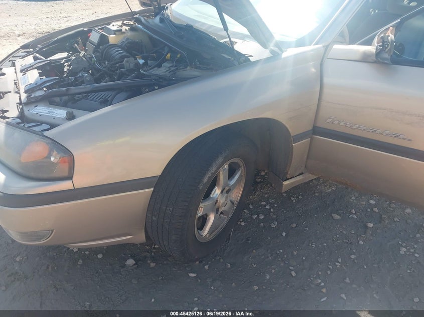 2003 Chevrolet Impala VIN 2G1WH52K939436119 IAAI salvage auction — FRONT END, Clear (Wisconsin), sold $275 on 2026-07-09 (photo 6)