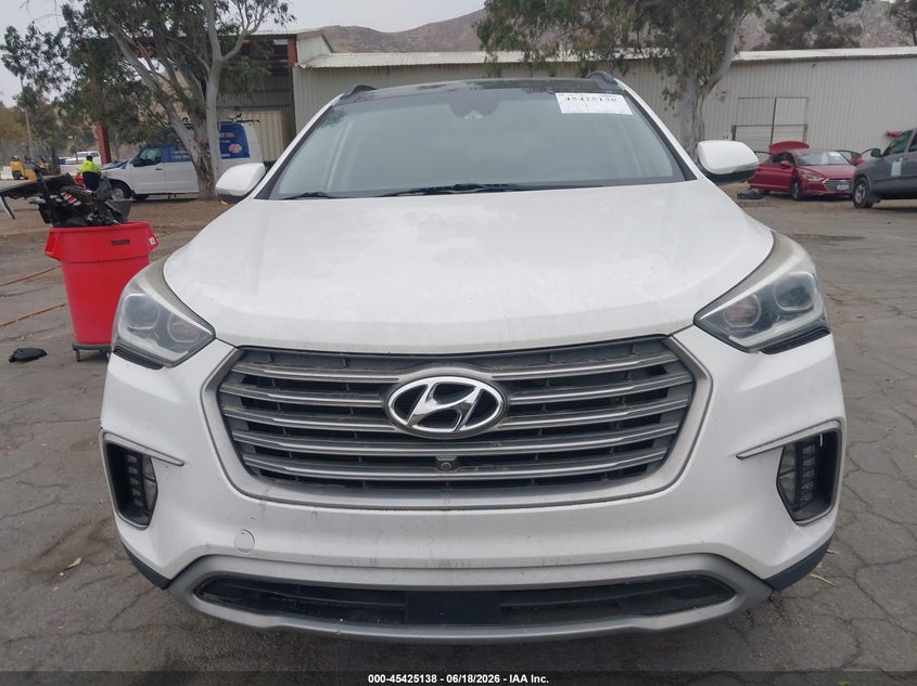 2017 Hyundai Santa fe VIN KM8SR4HF5HU196645 IAAI salvage auction — NORMAL WEAR, Clear - Dealer Only (California), sold $4,000 on 2026-07-07 (photo 6)