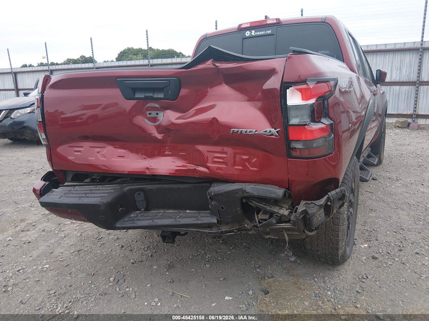2022 Nissan Navara (frontier) VIN 1N6ED1EK6NN664255 IAAI salvage auction — REAR END, Salvage (Arkansas), sold $11,600 on 2026-07-29 (photo 6)