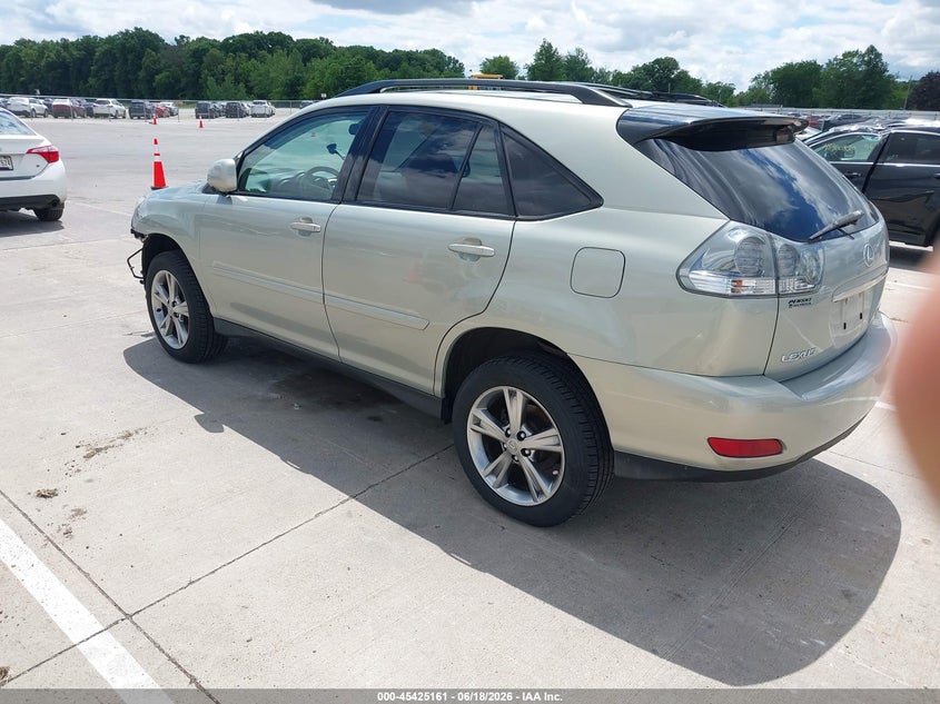 2006 Lexus Rx 400h VIN JTJHW31U960015588 IAAI salvage auction — FRONT END, Clear (Indiana), sold $825 on 2026-07-18 (photo 3)