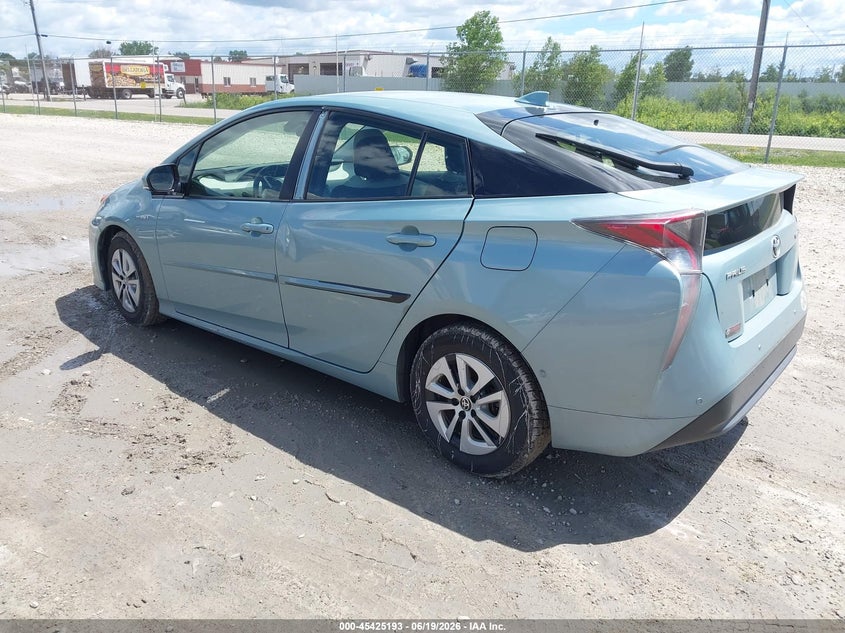 2017 Toyota Prius VIN JTDKBRFU5H3053515 IAAI salvage auction — RIGHT FRONT, Junk Bill Of Sale Mv2459 (Wisconsin), sold $2,975 on 2026-07-16 (photo 3)
