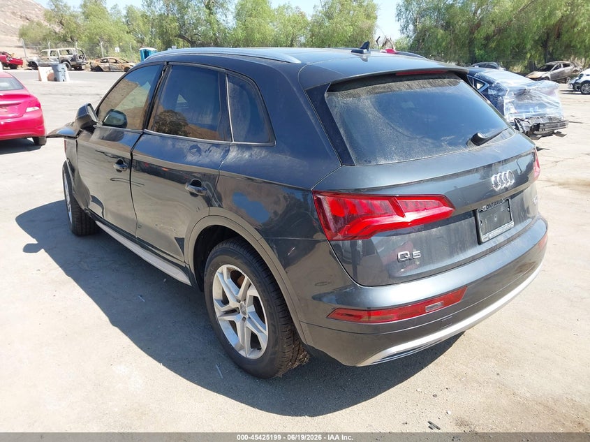 2018 Audi Q5 VIN WA1ANAFY4J2183010 IAAI salvage auction — NORMAL WEAR, Salvage (California), sold $1,350 on 2026-07-21 (photo 3)