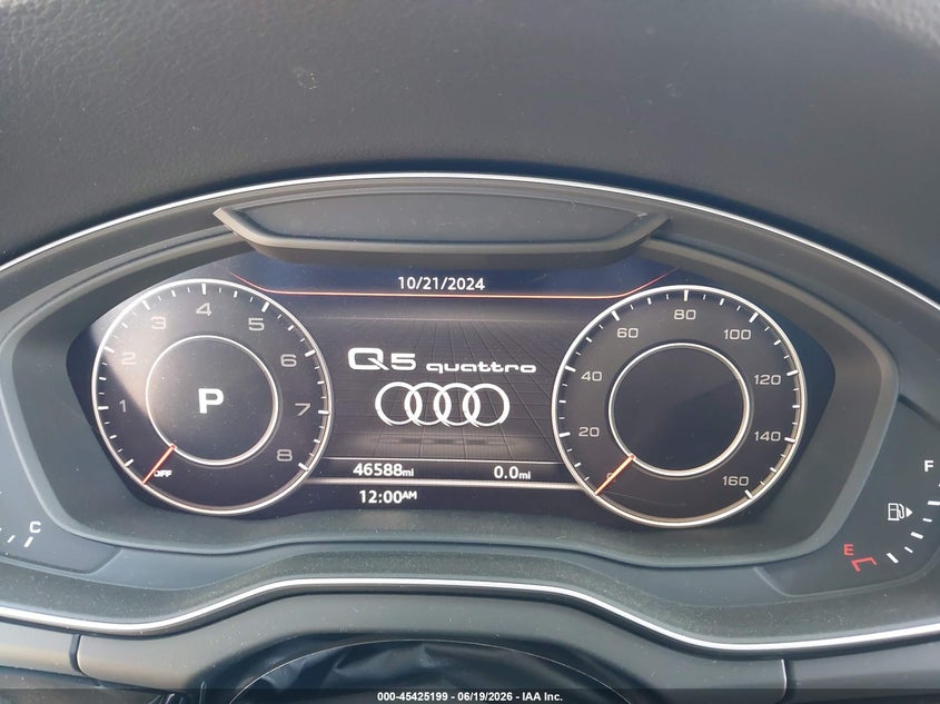 2018 Audi Q5 VIN WA1ANAFY4J2183010 IAAI salvage auction — NORMAL WEAR, Salvage (California), sold $1,350 on 2026-07-21 (photo 7)