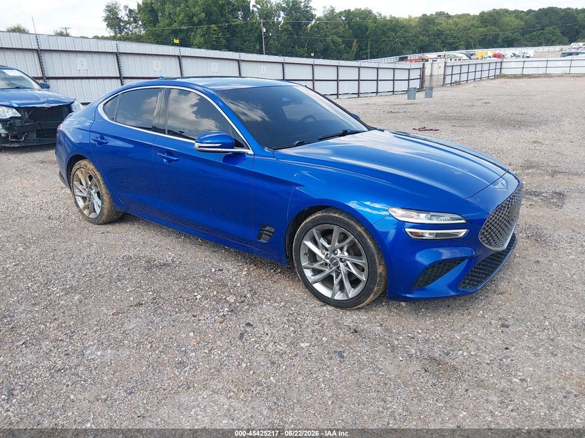 2022 Genesis G70 VIN KMTG34TA8NU094566 — IAAI salvage auction photo