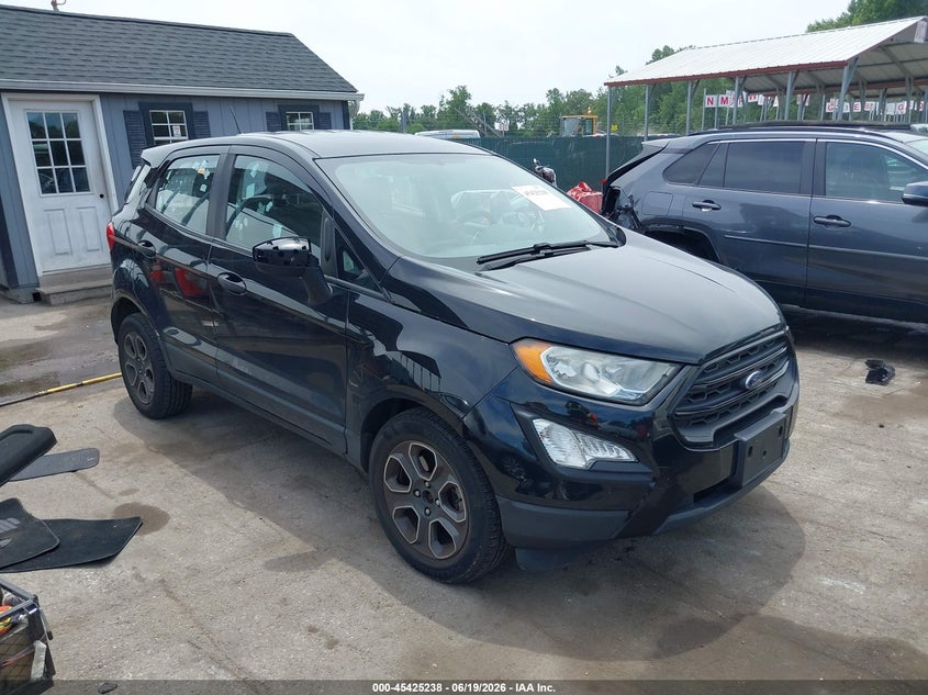 2019 Ford Ecosport VIN MAJ3S2FE5KC282925 IAAI salvage auction — REAR END, Salvage - Greater Than 75% (Maryland), sold $1,425 on 2026-07-16 (photo 1)