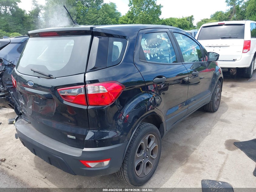 2019 Ford Ecosport VIN MAJ3S2FE5KC282925 IAAI salvage auction — REAR END, Salvage - Greater Than 75% (Maryland), sold $1,425 on 2026-07-16 (photo 4)