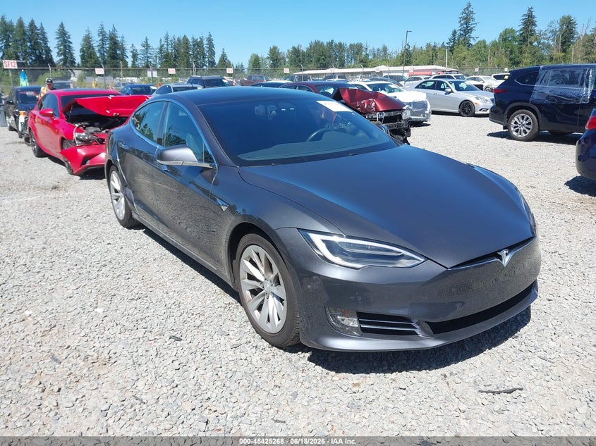 2017 Tesla Model s VIN 5YJSA1E25HF231057 IAAI salvage auction — SIDE, Bill Of Sale (Washington), sold $13,500 on 2026-07-08 (photo 1)