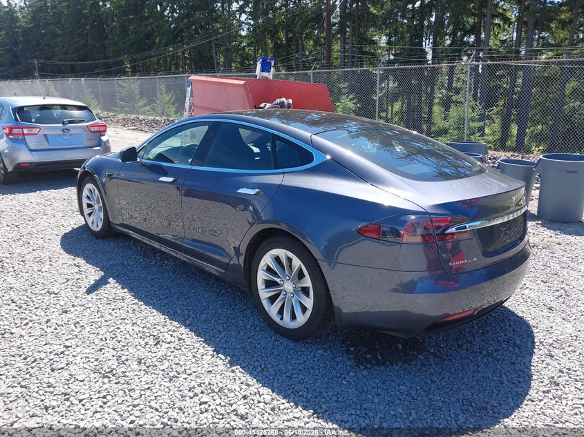 2017 Tesla Model s VIN 5YJSA1E25HF231057 IAAI salvage auction — SIDE, Bill Of Sale (Washington), sold $13,500 on 2026-07-08 (photo 3)
