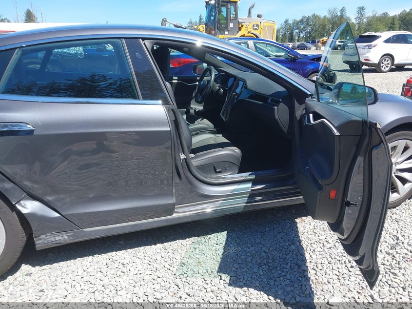 2017 Tesla Model s VIN 5YJSA1E25HF231057 IAAI salvage auction — SIDE, Bill Of Sale (Washington), sold $13,500 on 2026-07-08 (photo 5)