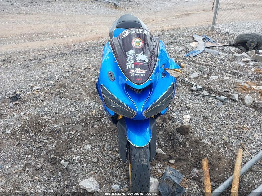 2005 Kawasaki Zx636 VIN JKBZXJC1X5A024066 IAAI salvage auction — FRONT & REAR, Salvage (Alabama), sold $1,225 on 2026-07-14 (photo 5)