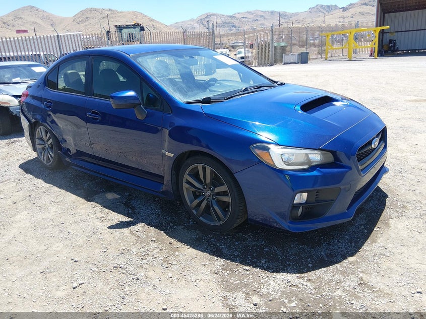 2016 Subaru Wrx VIN JF1VA1J6XG8816260 IAAI salvage auction — RIGHT REAR, Salvage Title, sold $1,250 on 2026-07-24 (photo 1)