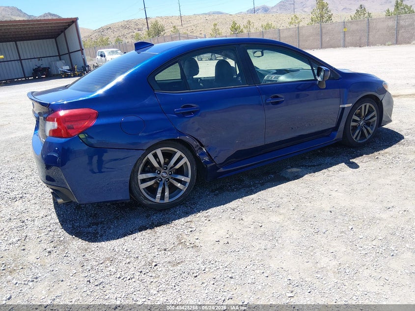 2016 Subaru Wrx VIN JF1VA1J6XG8816260 IAAI salvage auction — RIGHT REAR, Salvage Title, sold $1,250 on 2026-07-24 (photo 4)
