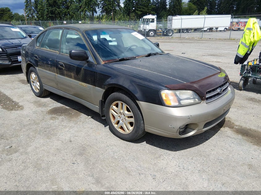 2001 Subaru Outback VIN 4S3BE686517204422 IAAI salvage auction — NORMAL WEAR, Clear (Washington), sold $1,000 on 2026-07-08 (photo 1)