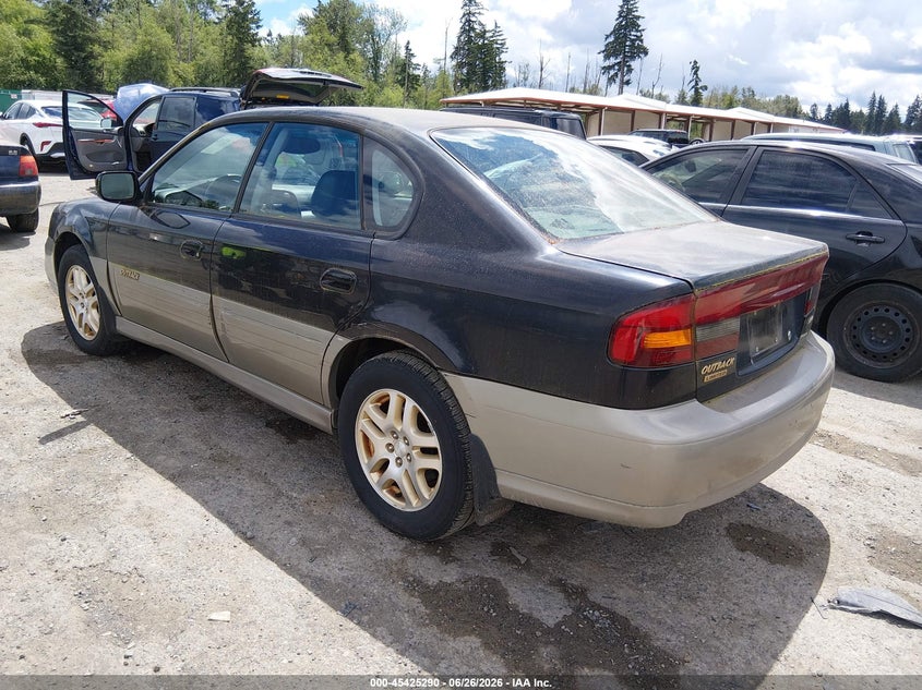 2001 Subaru Outback VIN 4S3BE686517204422 IAAI salvage auction — NORMAL WEAR, Clear (Washington), sold $1,000 on 2026-07-08 (photo 3)