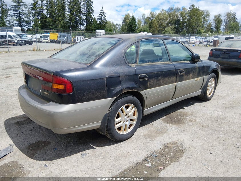 2001 Subaru Outback VIN 4S3BE686517204422 IAAI salvage auction — NORMAL WEAR, Clear (Washington), sold $1,000 on 2026-07-08 (photo 4)