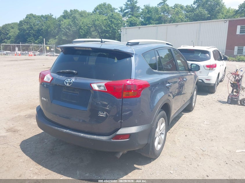 2013 Toyota Rav 4 VIN JTMRFREV2DD015032 IAAI salvage auction — FRONT END, Clear (Massachusetts), sold $5,800 on 2026-08-01 (photo 4)