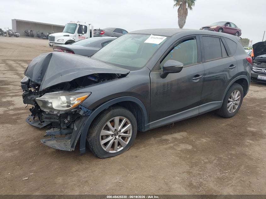 2016 Mazda Cx-5 VIN JM3KE2CY8G0836504 IAAI salvage auction — NORMAL WEAR, Salvage (California), sold $1,300 on 2026-07-29 (photo 2)