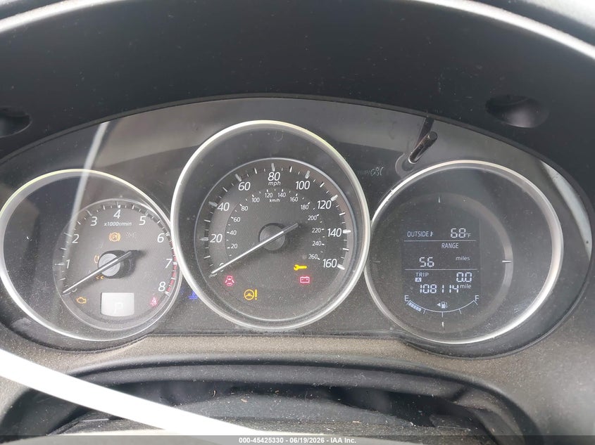 2016 Mazda Cx-5 VIN JM3KE2CY8G0836504 IAAI salvage auction — NORMAL WEAR, Salvage (California), sold $1,300 on 2026-07-29 (photo 7)