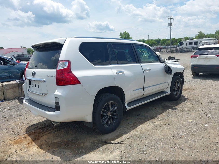 2012 Lexus Gx VIN JTJBM7FX2C5048873 IAAI salvage auction — FRONT END, Wait Title, sold $10,600 on 2026-08-25 (photo 4)