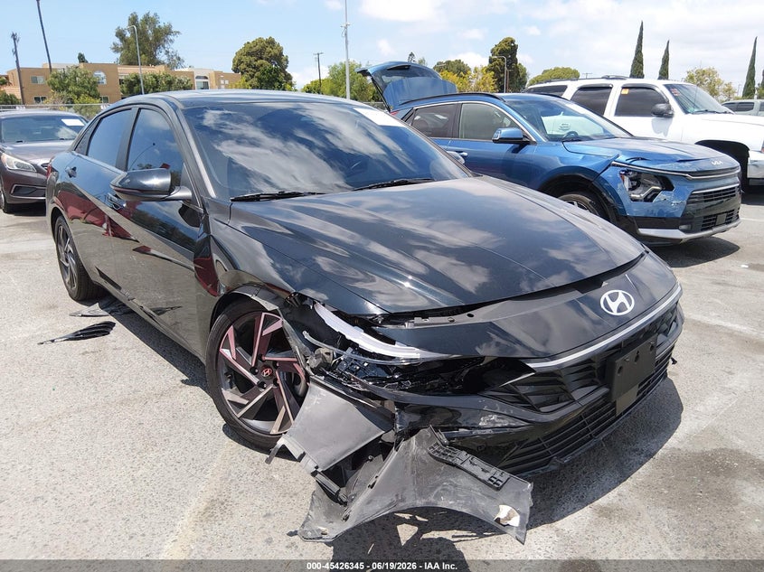 2025 Hyundai Elantra VIN KMHLN4DJ6SU129635 — IAAI salvage auction photo